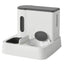 Automatic Cat Feeder & Water Dispenser with Dual Bowl Design
