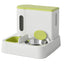 Automatic Cat Feeder & Water Dispenser with Dual Bowl Design