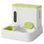 Automatic Cat Feeder & Water Dispenser with Dual Bowl Design