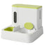 Automatic Cat Feeder & Water Dispenser with Dual Bowl Design